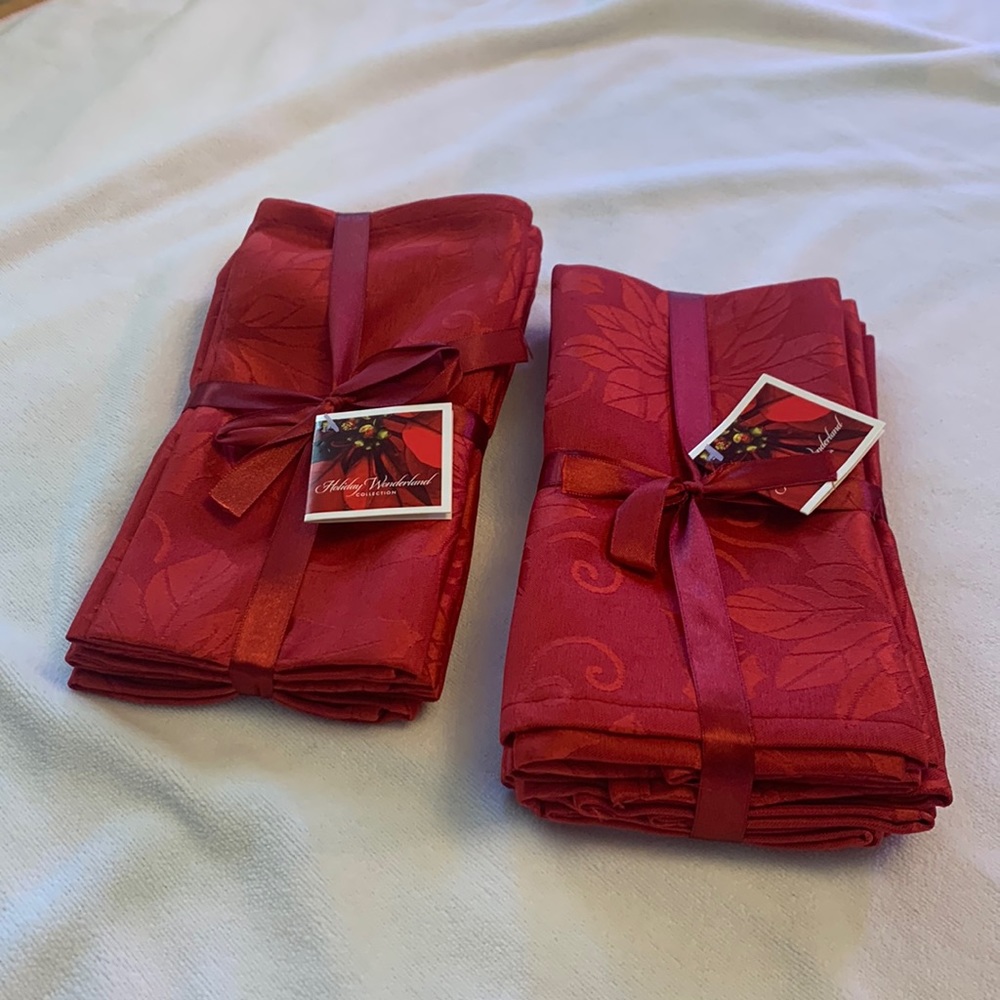 Holiday napkins